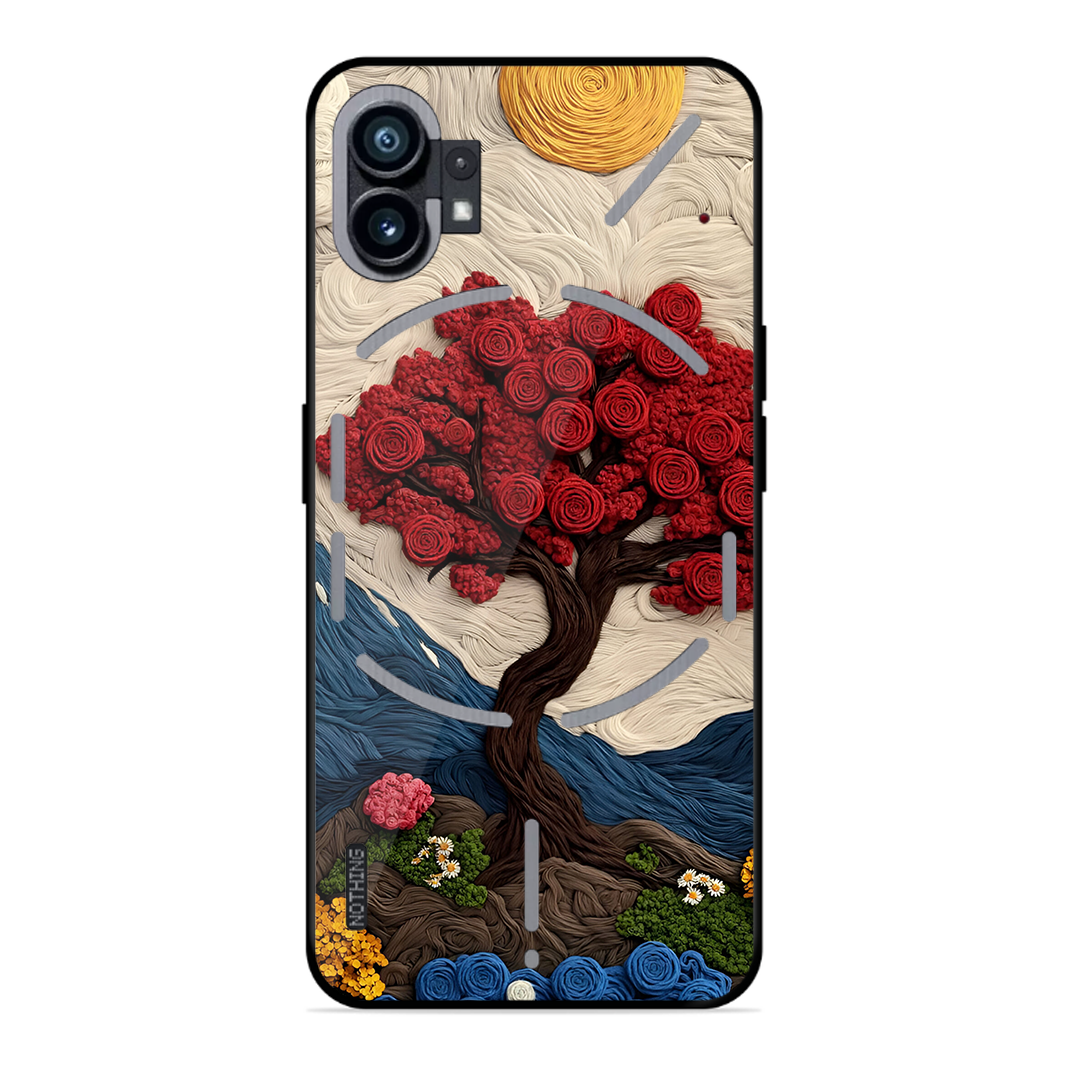 Nature Tree Printed Protective Phone Cover for Nothing Phone 1