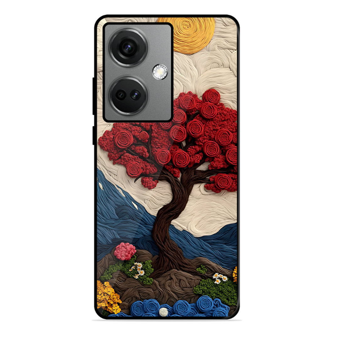 Nature Tree Printed Protective Phone Cover for Oneplus Nord Ce 3 5G