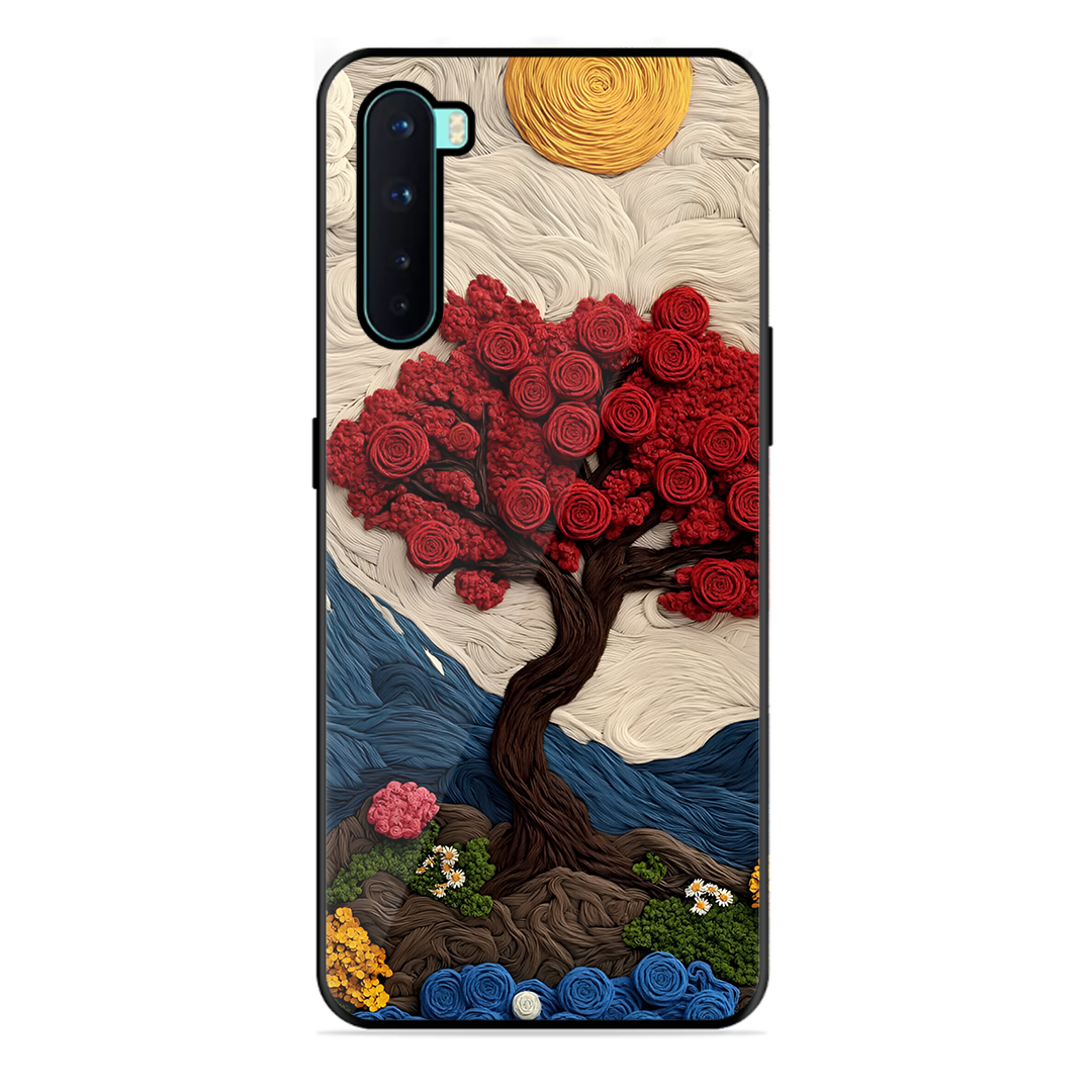 Nature Tree Printed Protective Phone Cover for Oneplus Nord