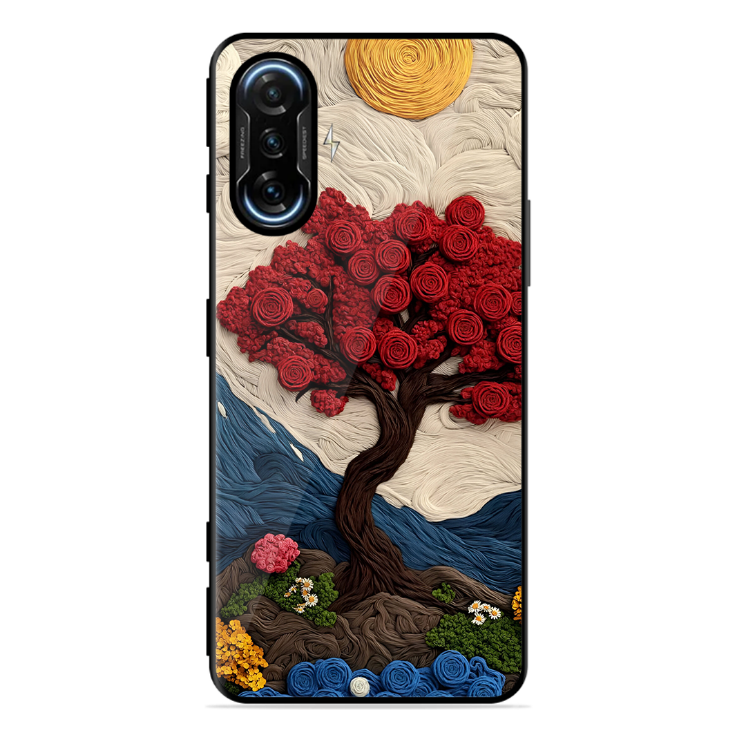 Nature Tree Printed Protective Phone Cover for Poco F3 Gt 5G