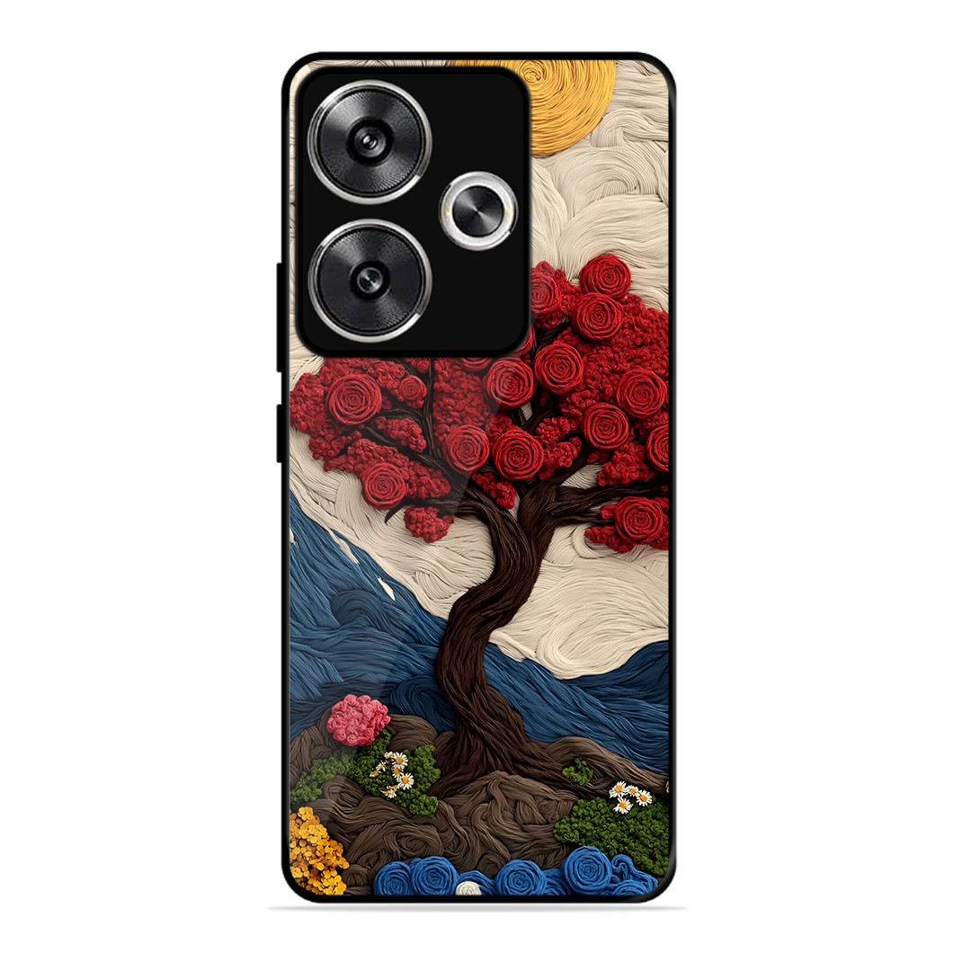 Nature Tree Printed Protective Phone Cover for Poco F6 5G