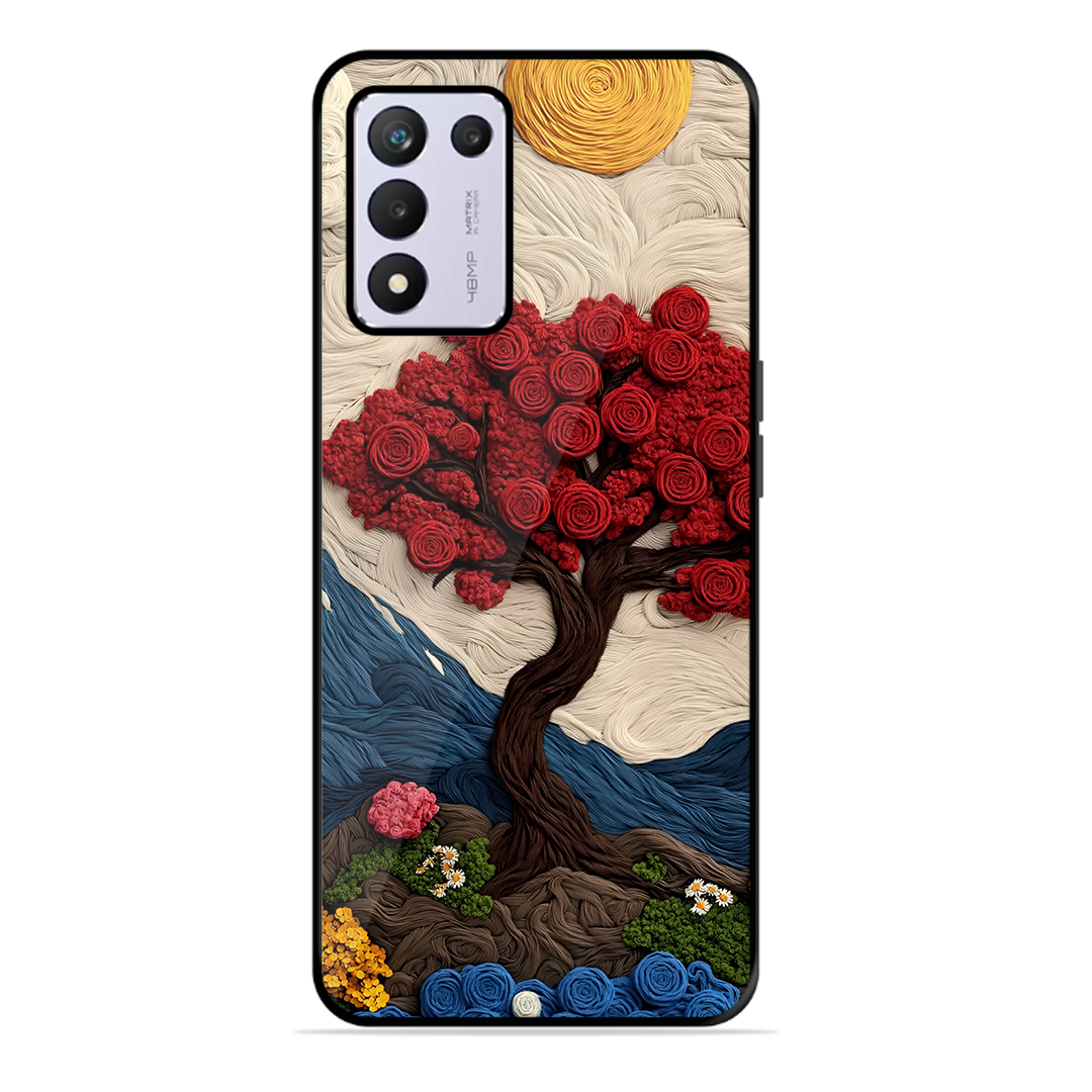 Nature Tree Printed Protective Phone Cover for Realme 9 Se 5G