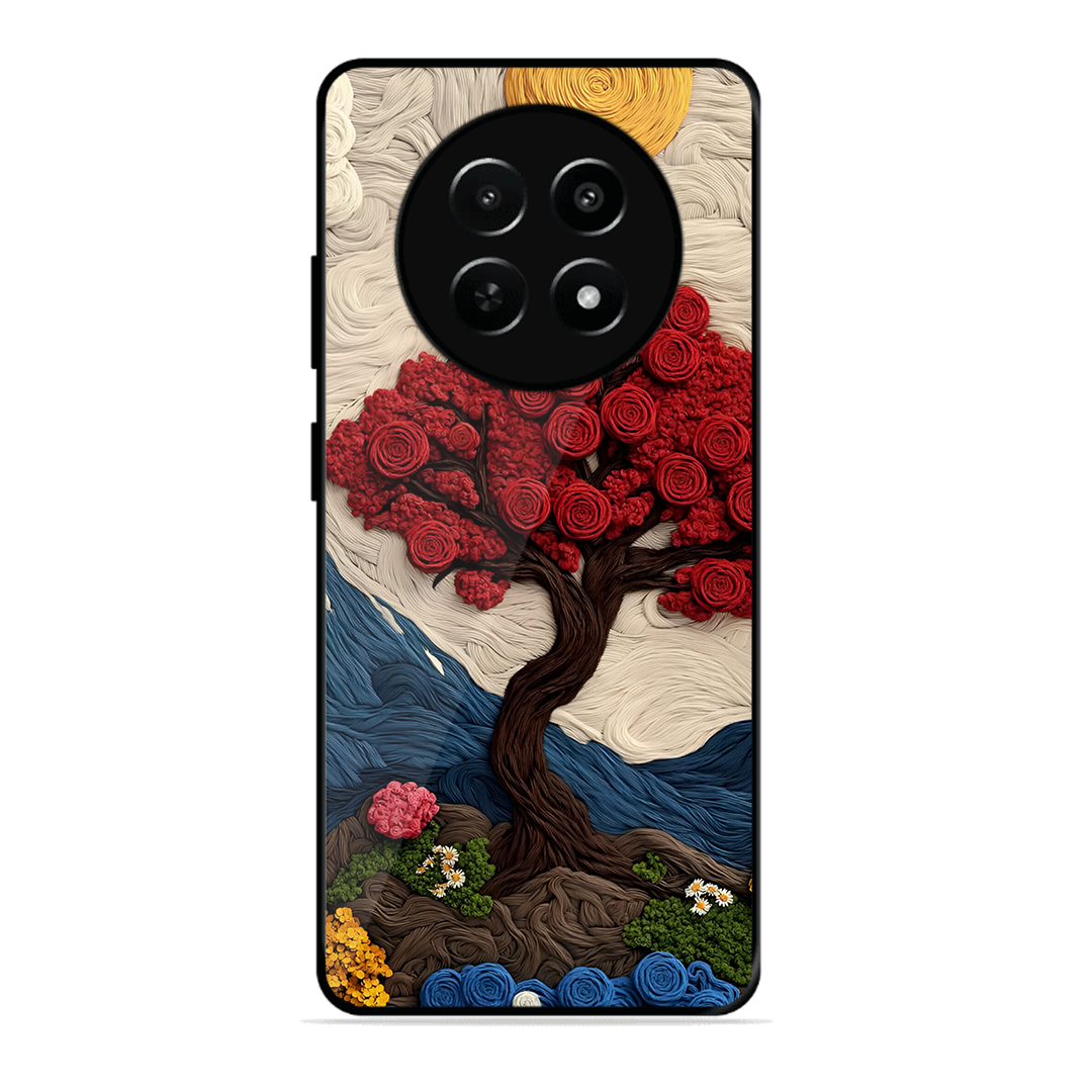 Nature Tree Printed Protective Phone Cover for Realme Narzo 70X 5G