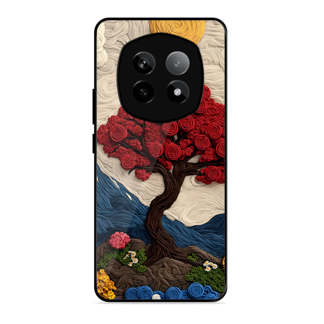 Nature Tree Printed Protective Phone Cover for Realme P2 Pro 5G