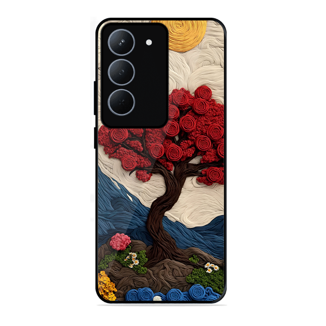 Nature Tree Printed Protective Phone Cover for Realme P3X 5G