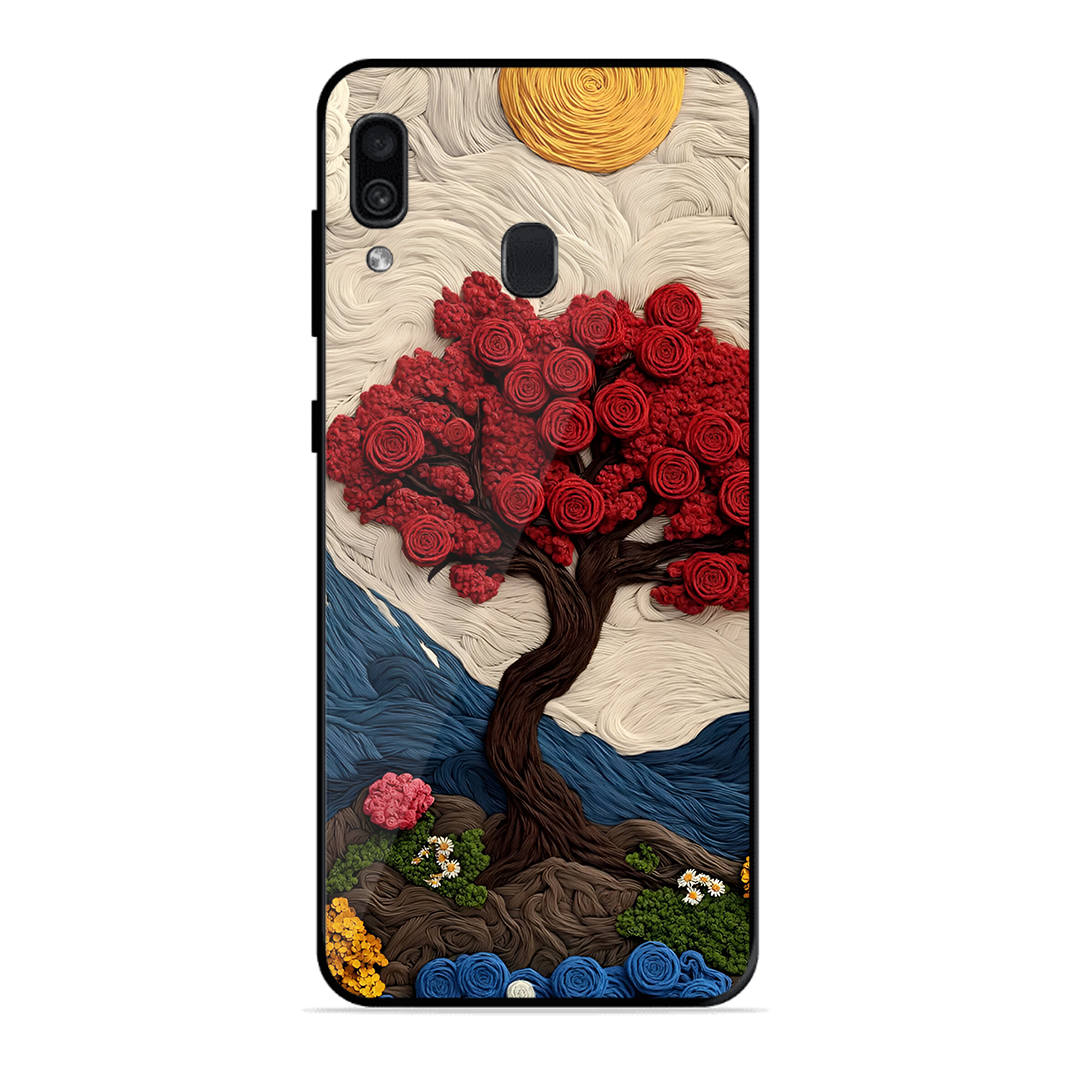Nature Tree Printed Protective Phone Cover for Samsung Galaxy A30