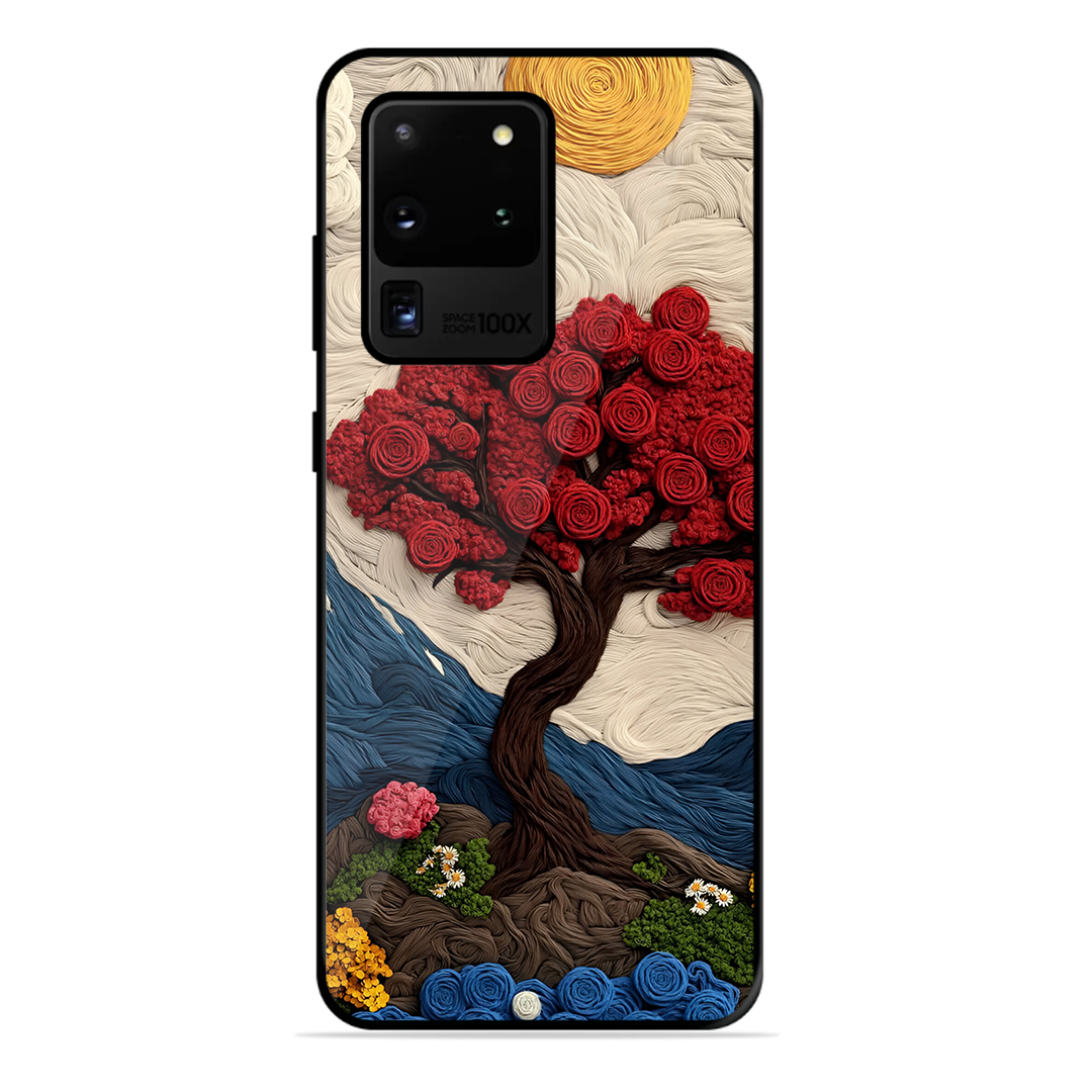 Nature Tree Printed Protective Phone Cover for Samsung Galaxy S20 Ultra