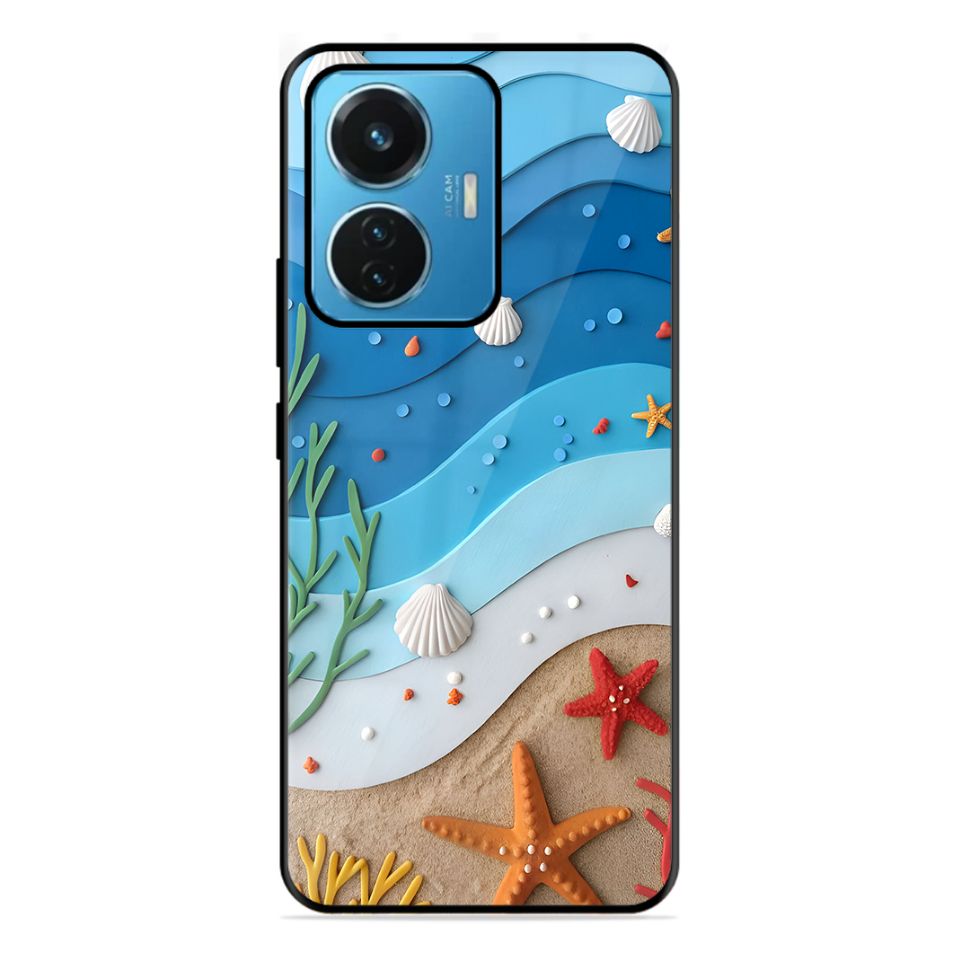 Beach Thing Printed Protective Phone Cover forIqoo Z6 44W
