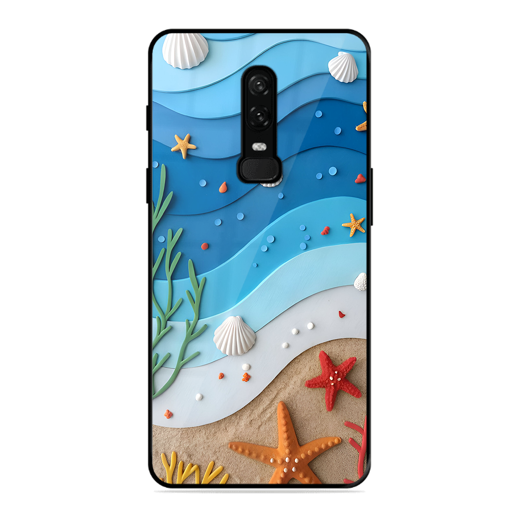 Beach Thing Printed Protective Phone Cover forOneplus 6