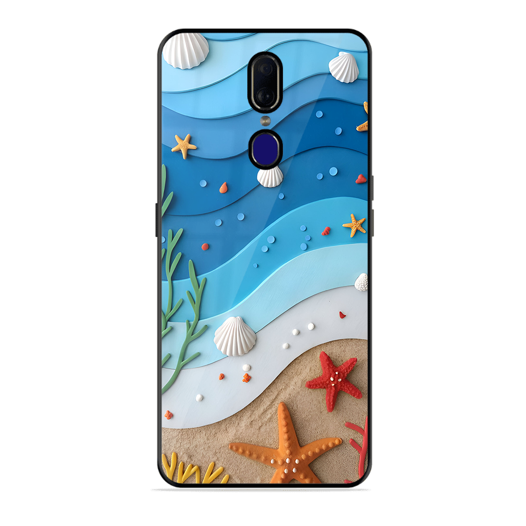 Beach Thing Printed Protective Phone Cover forOppo F11