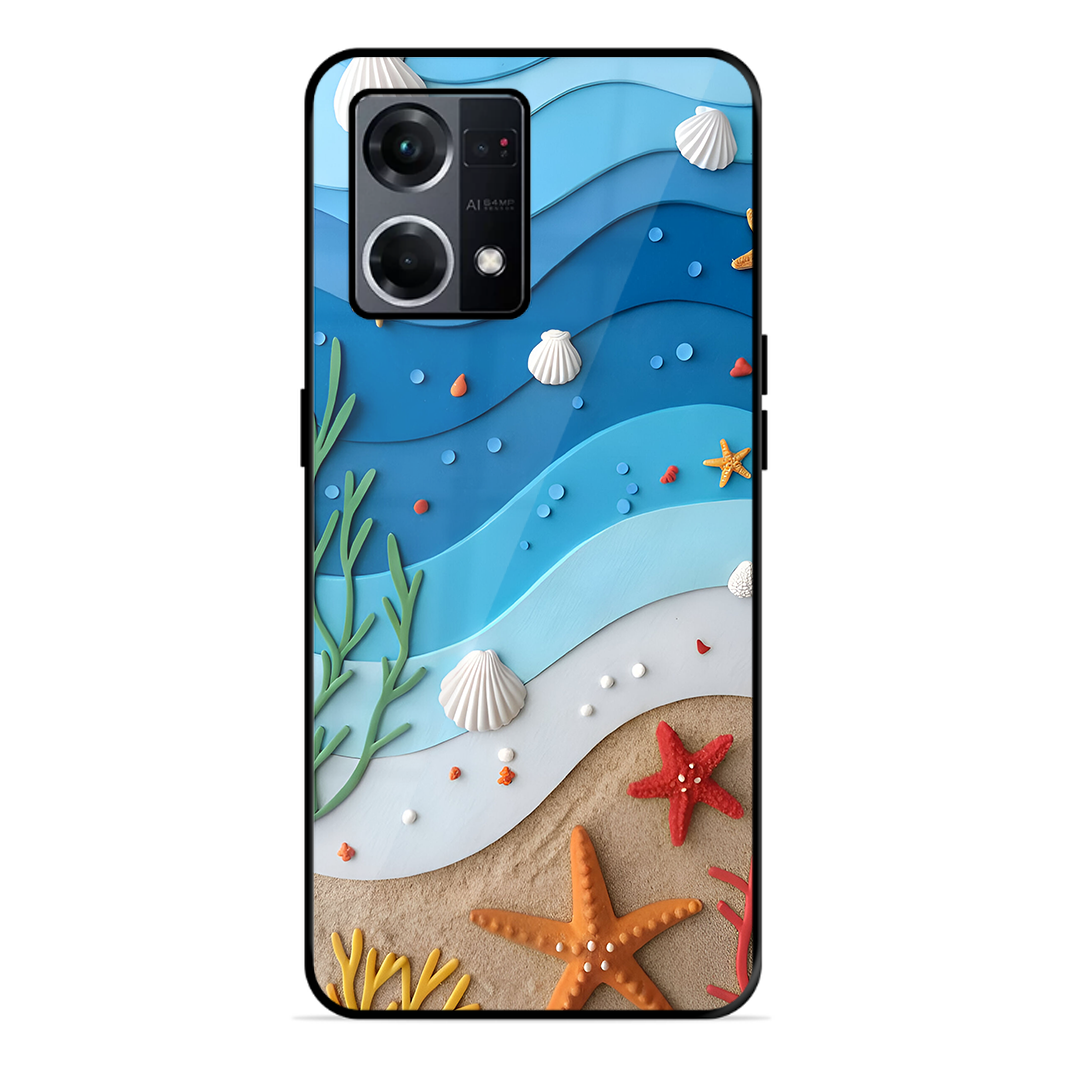 Beach Thing Printed Protective Phone Cover forOppo F21S Pro 4G