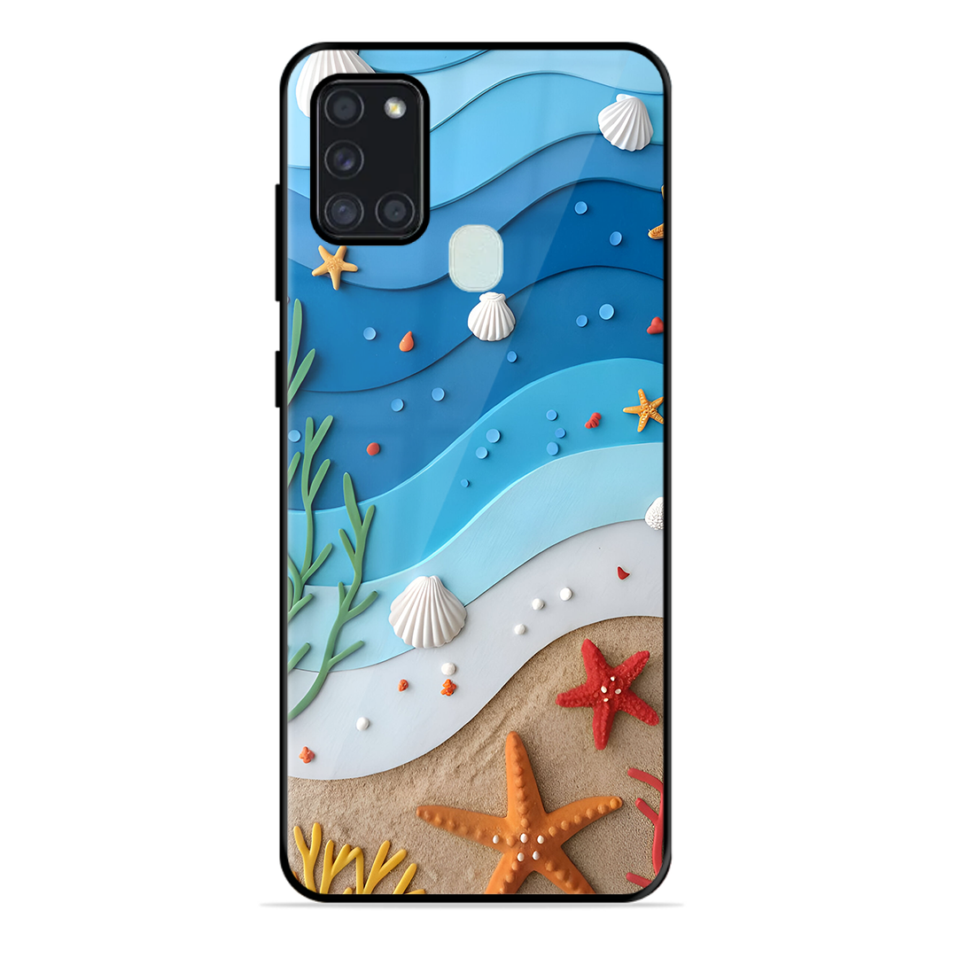 Beach Thing Printed Protective Phone Cover forSamsung Galaxy A21S