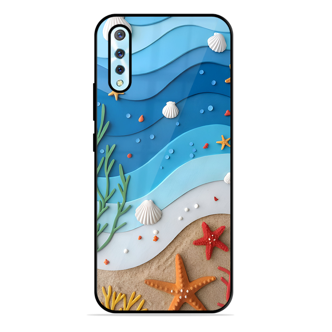 Beach Thing Printed Protective Phone Cover forVivo S1
