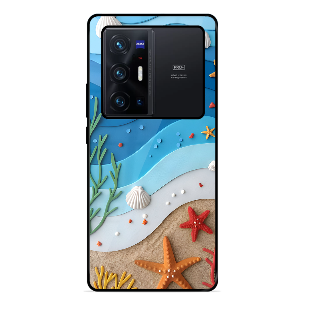 Beach Thing Printed Protective Phone Cover forVivo X70 Pro Plus