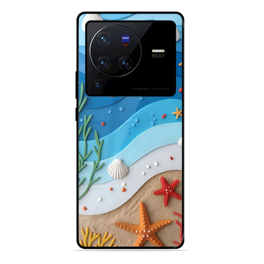 Beach Thing Printed Protective Phone Cover forVivo X80 Pro