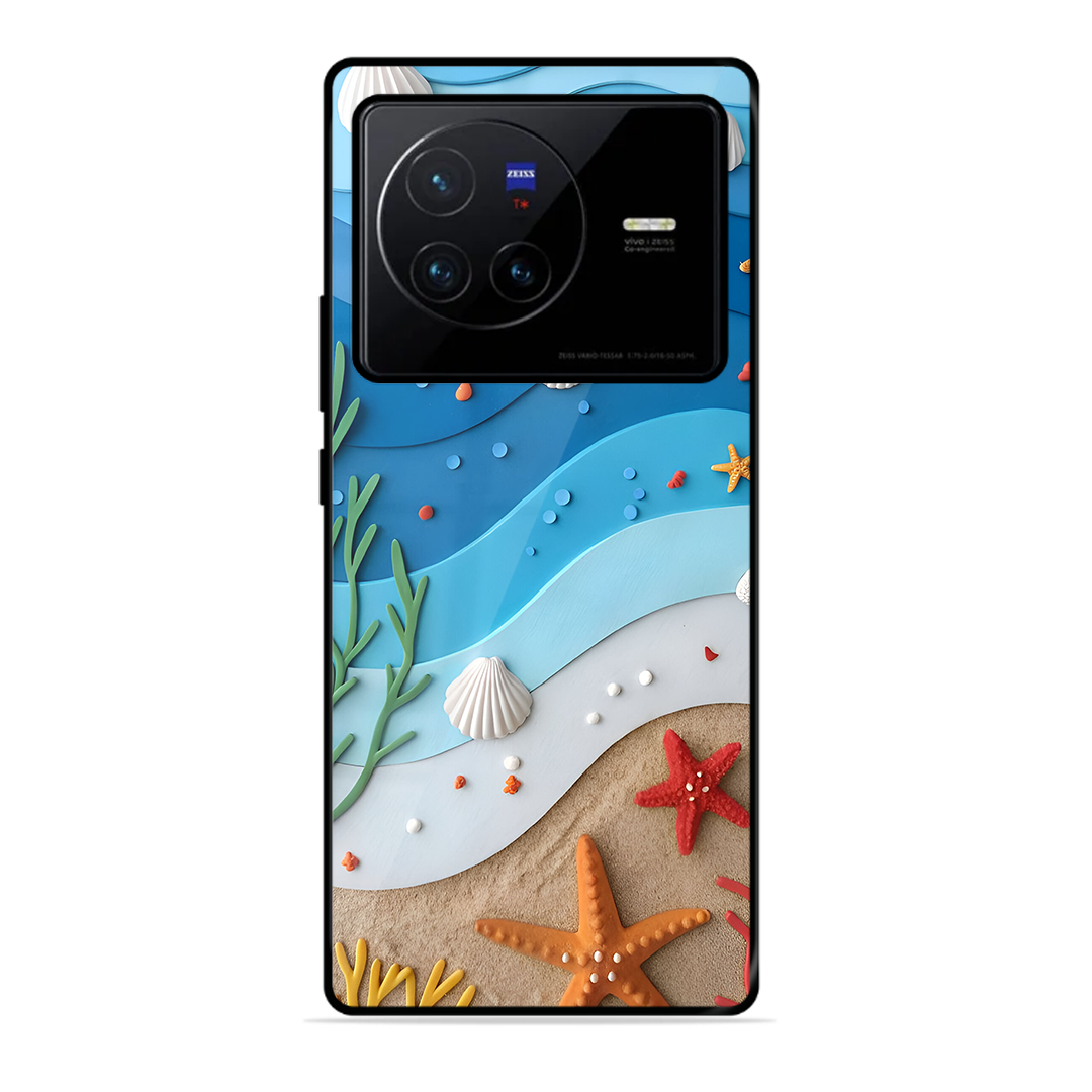 Beach Thing Printed Protective Phone Cover forVivo X80