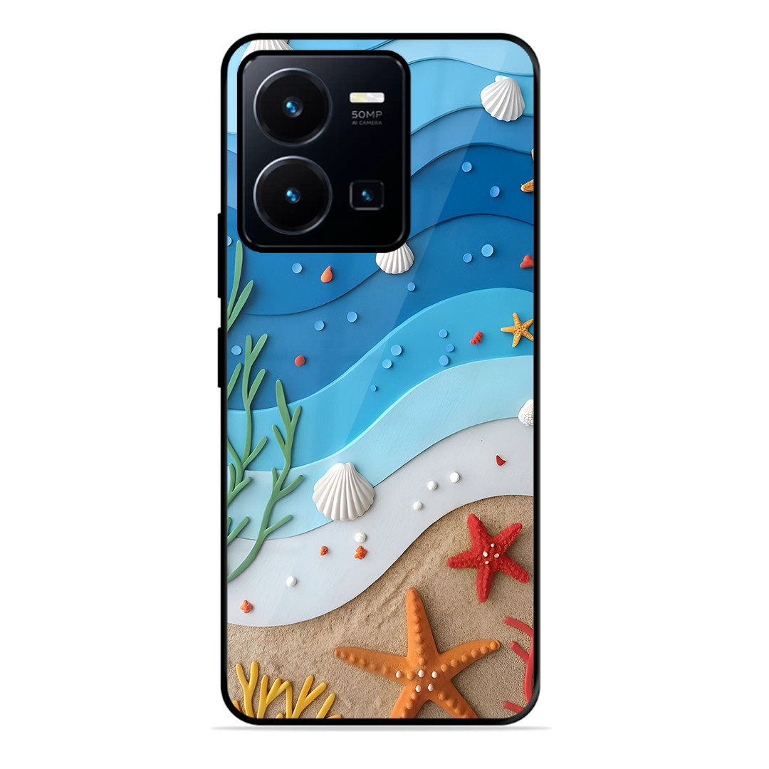 Beach Thing Printed Protective Phone Cover forVivo Y35