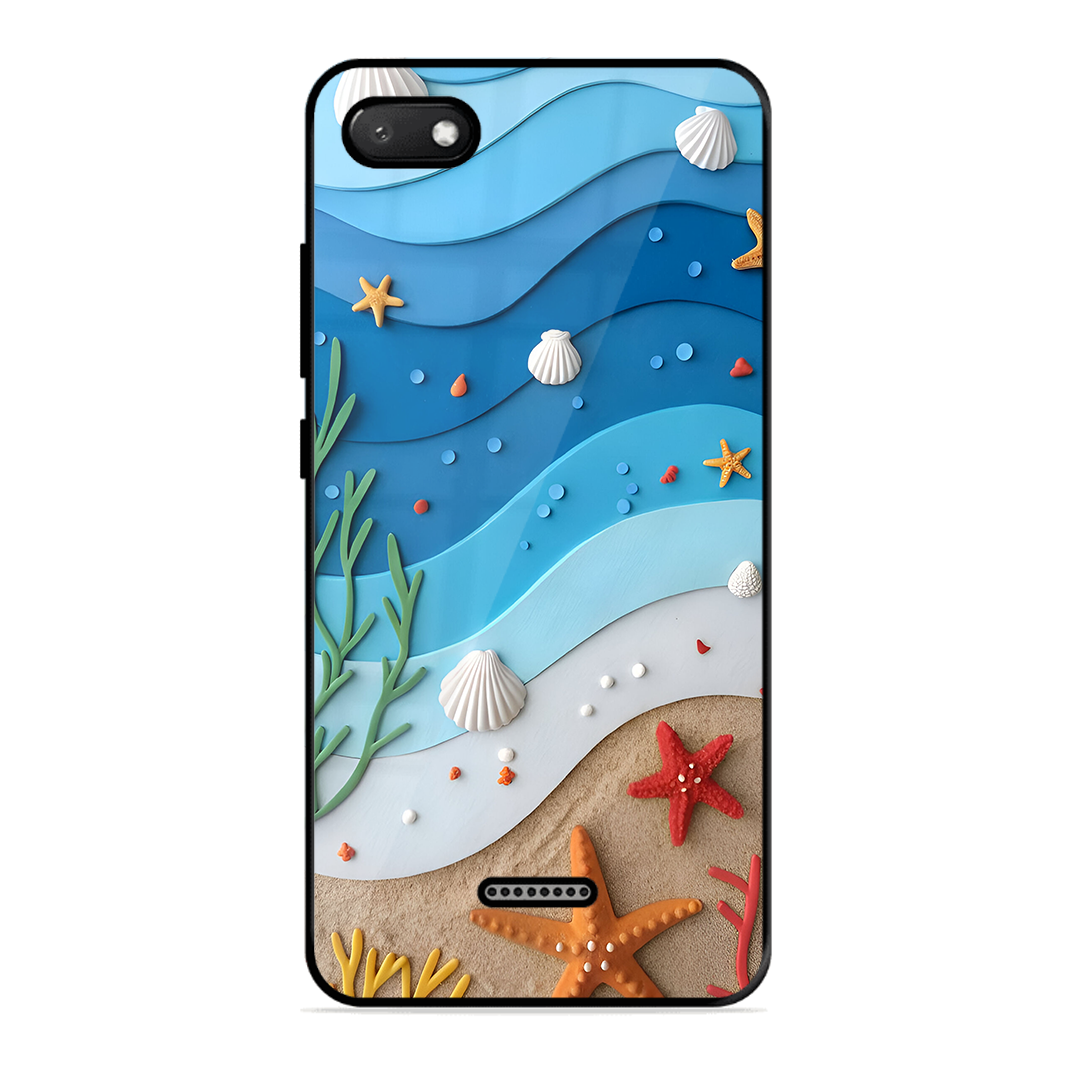 Beach Thing Printed Protective Phone Cover forXiaomi Redmi 6A