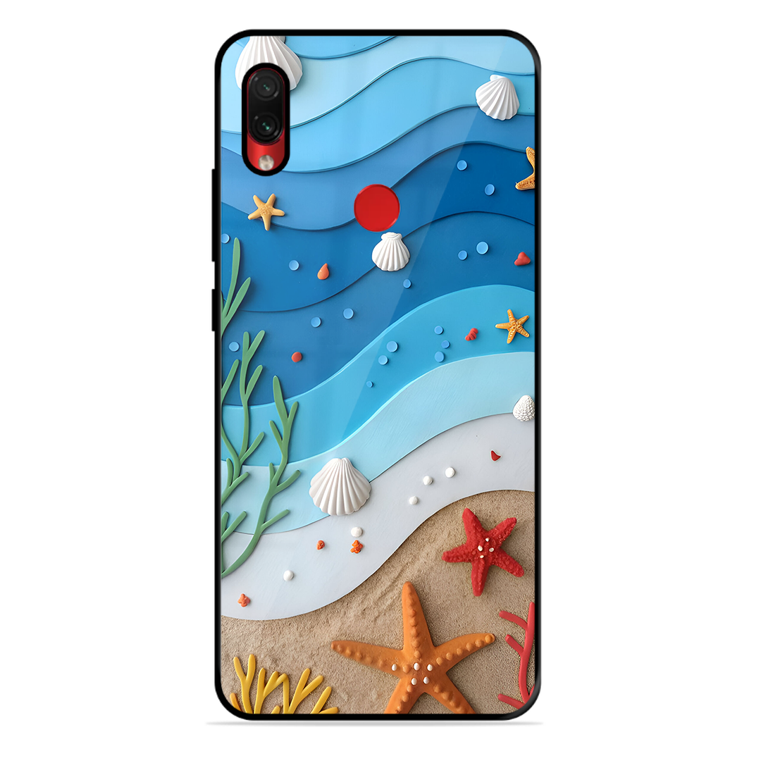 Beach Thing Printed Protective Phone Cover forXiaomi Redmi Note 7S