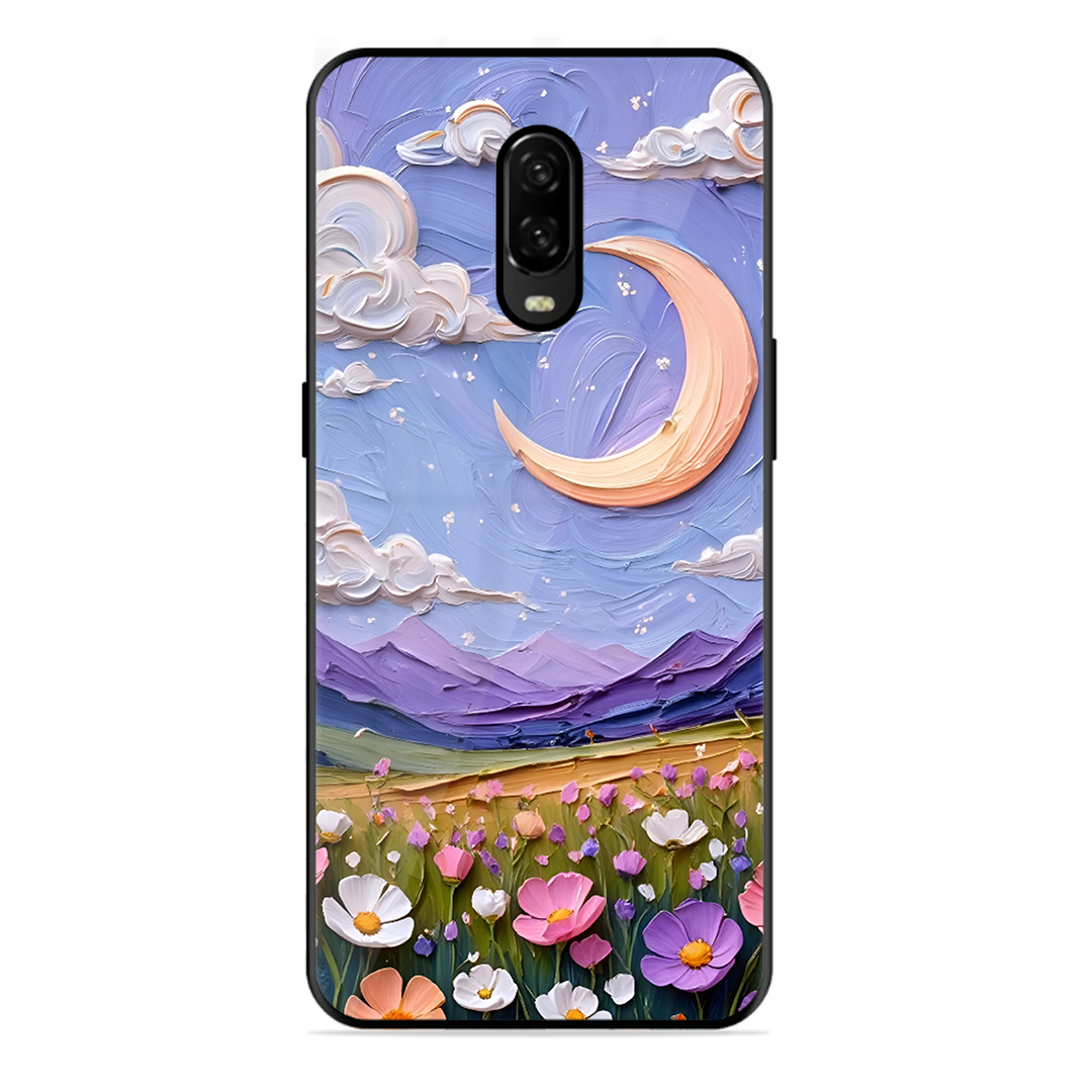 Beauty In Floral Printed Protective Phone Cover forOneplus 6T