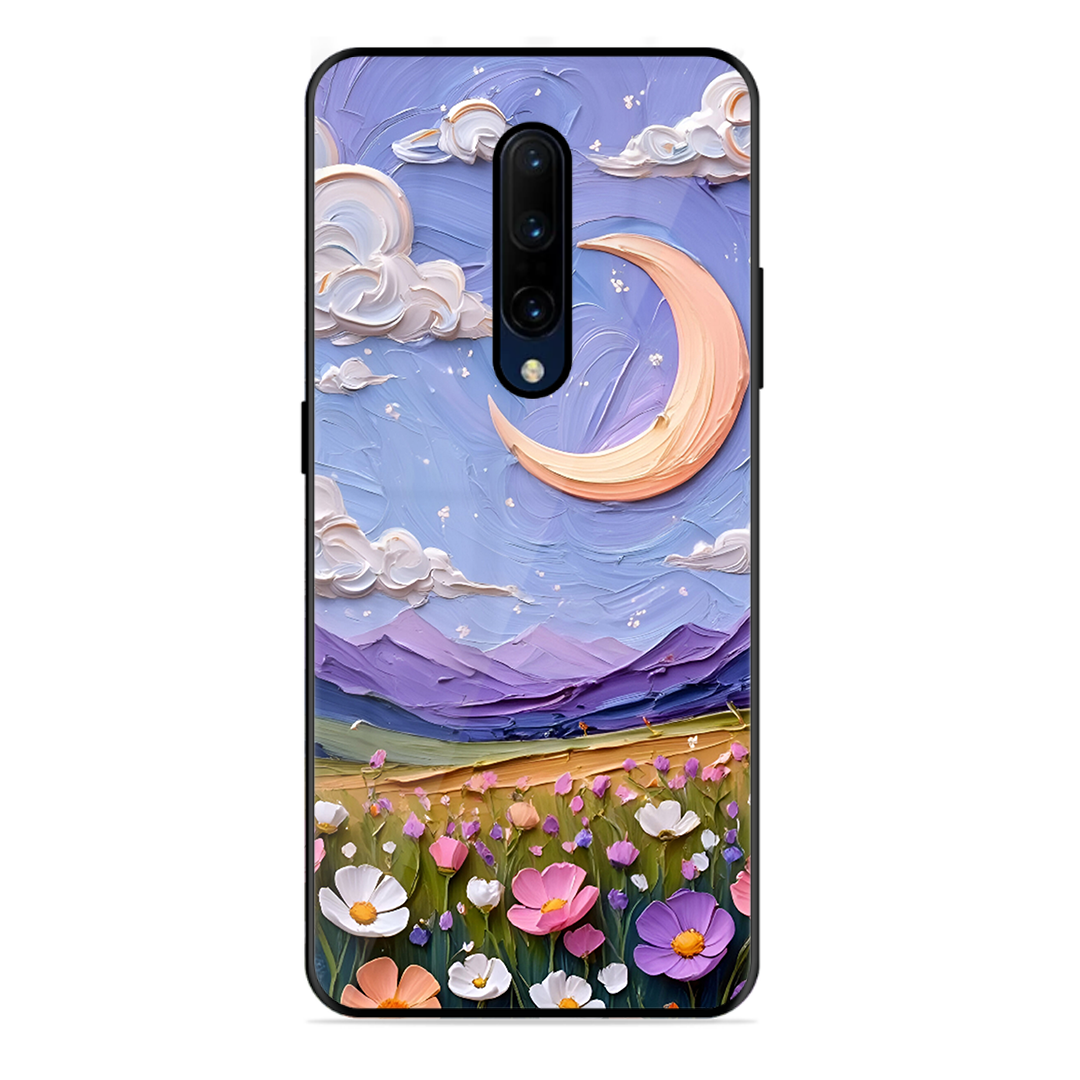 Beauty In Floral Printed Protective Phone Cover forOneplus 7 Pro