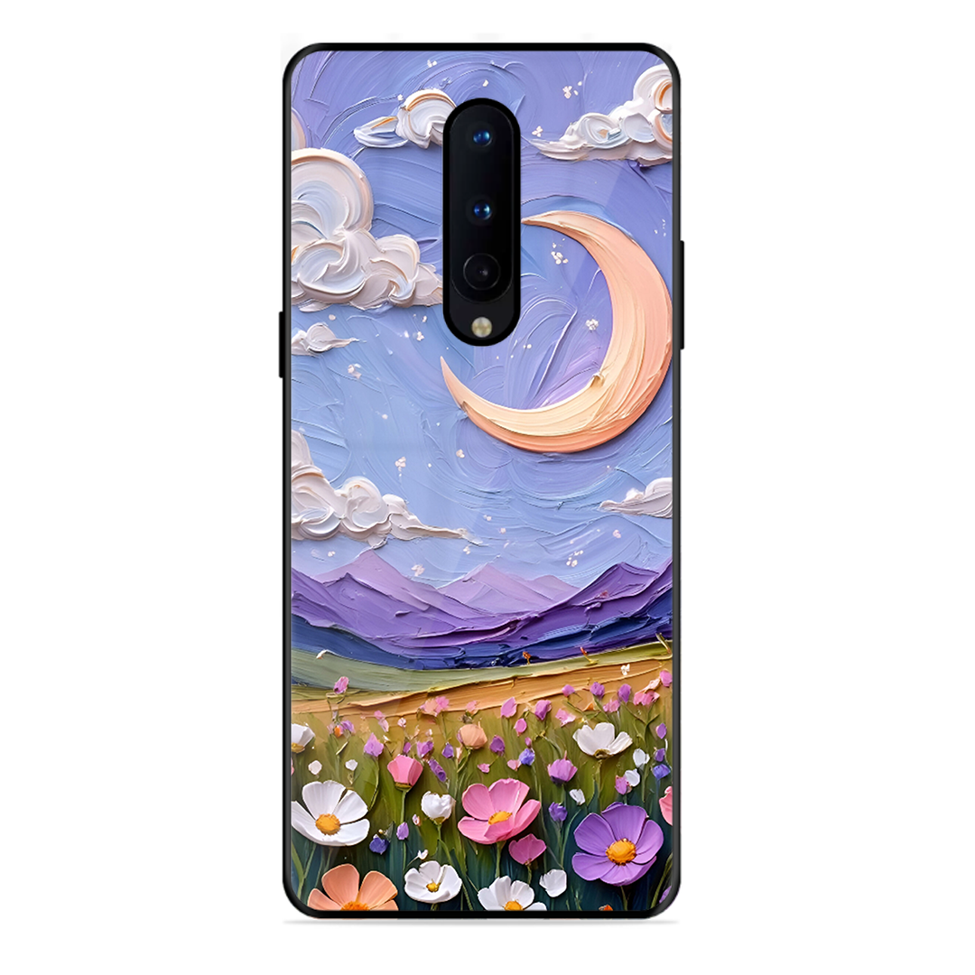 Beauty In Floral Printed Protective Phone Cover forOneplus 8