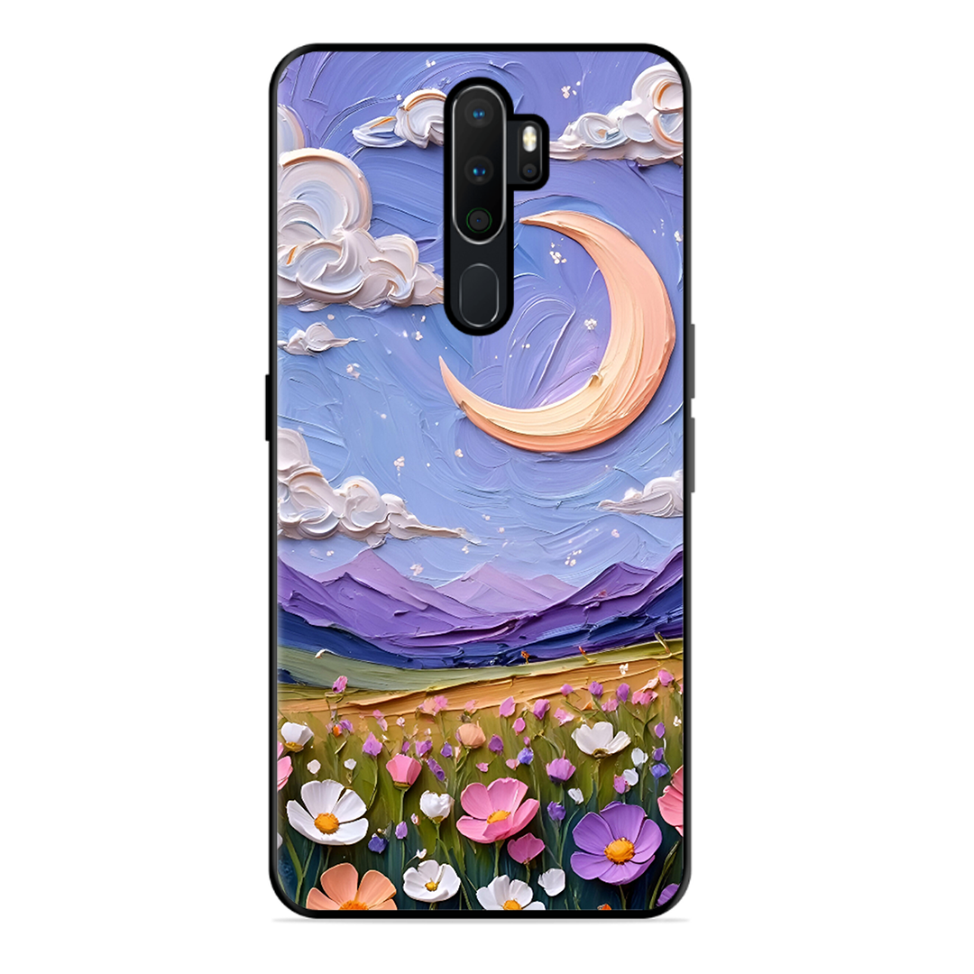 Beauty In Floral Printed Protective Phone Cover forOppo A5 2020