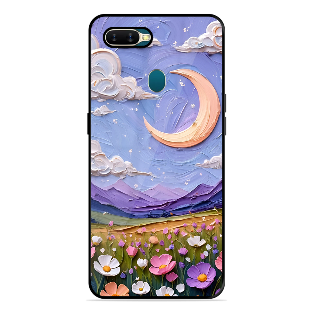 Beauty In Floral Printed Protective Phone Cover forOppo A5S