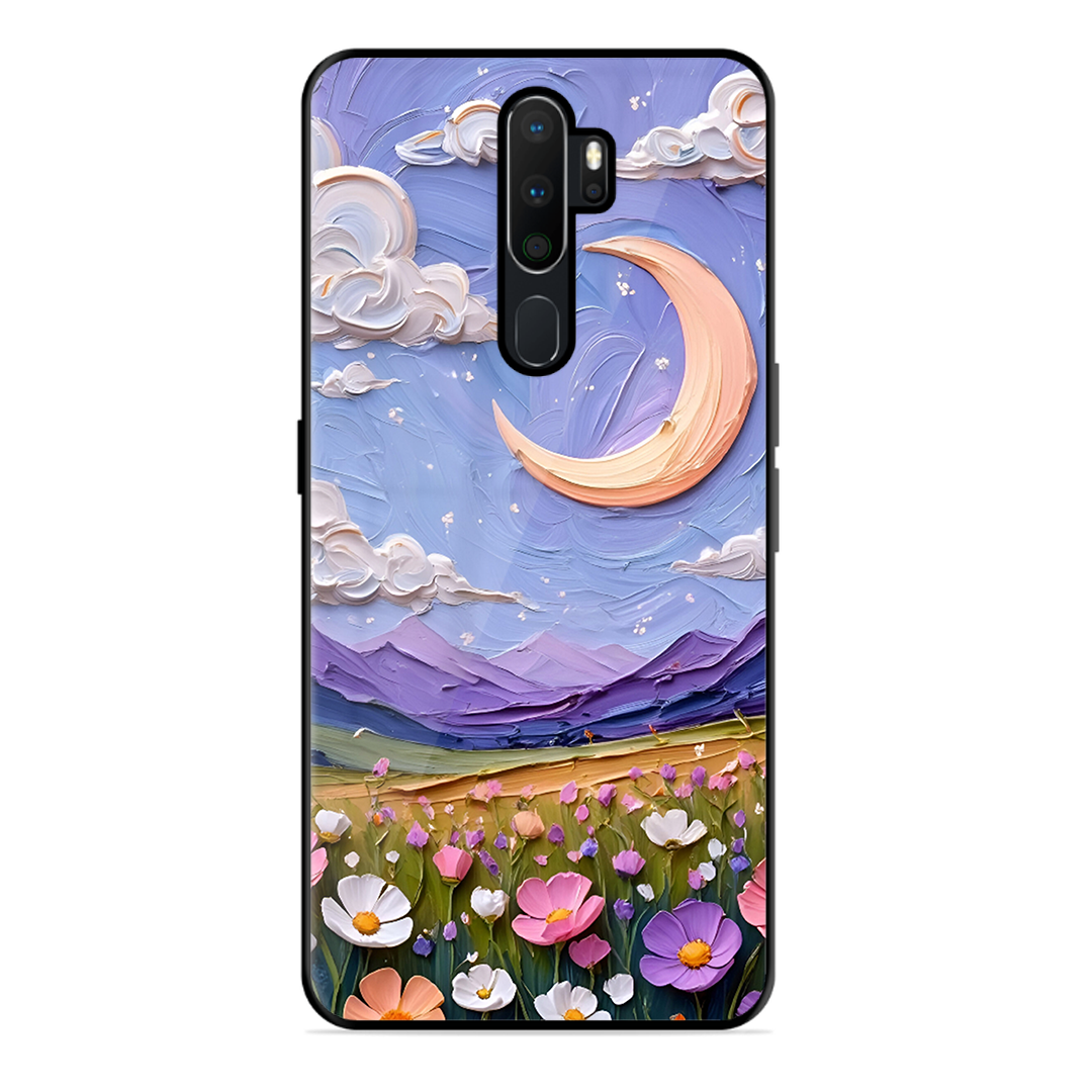 Beauty In Floral Printed Protective Phone Cover forOppo A9 2020