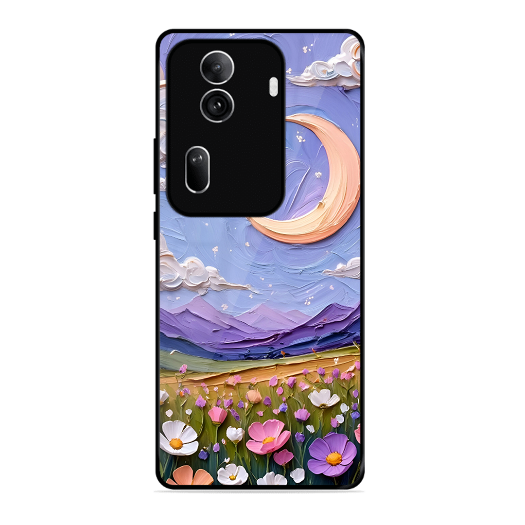 Beauty In Floral Printed Protective Phone Cover forOppo Reno 11 Pro 5G