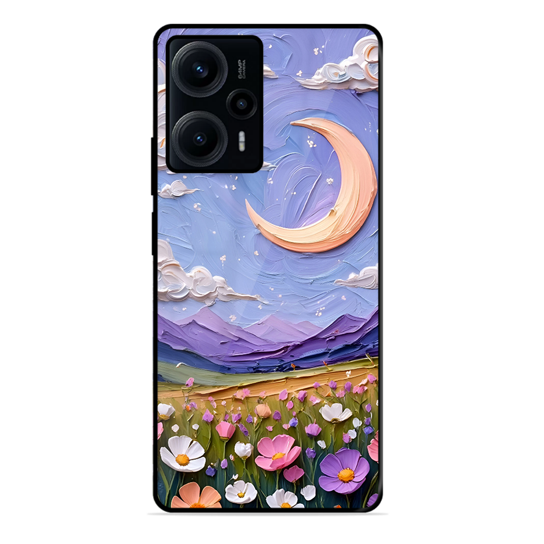 Beauty In Floral Printed Protective Phone Cover forPoco F5 5G