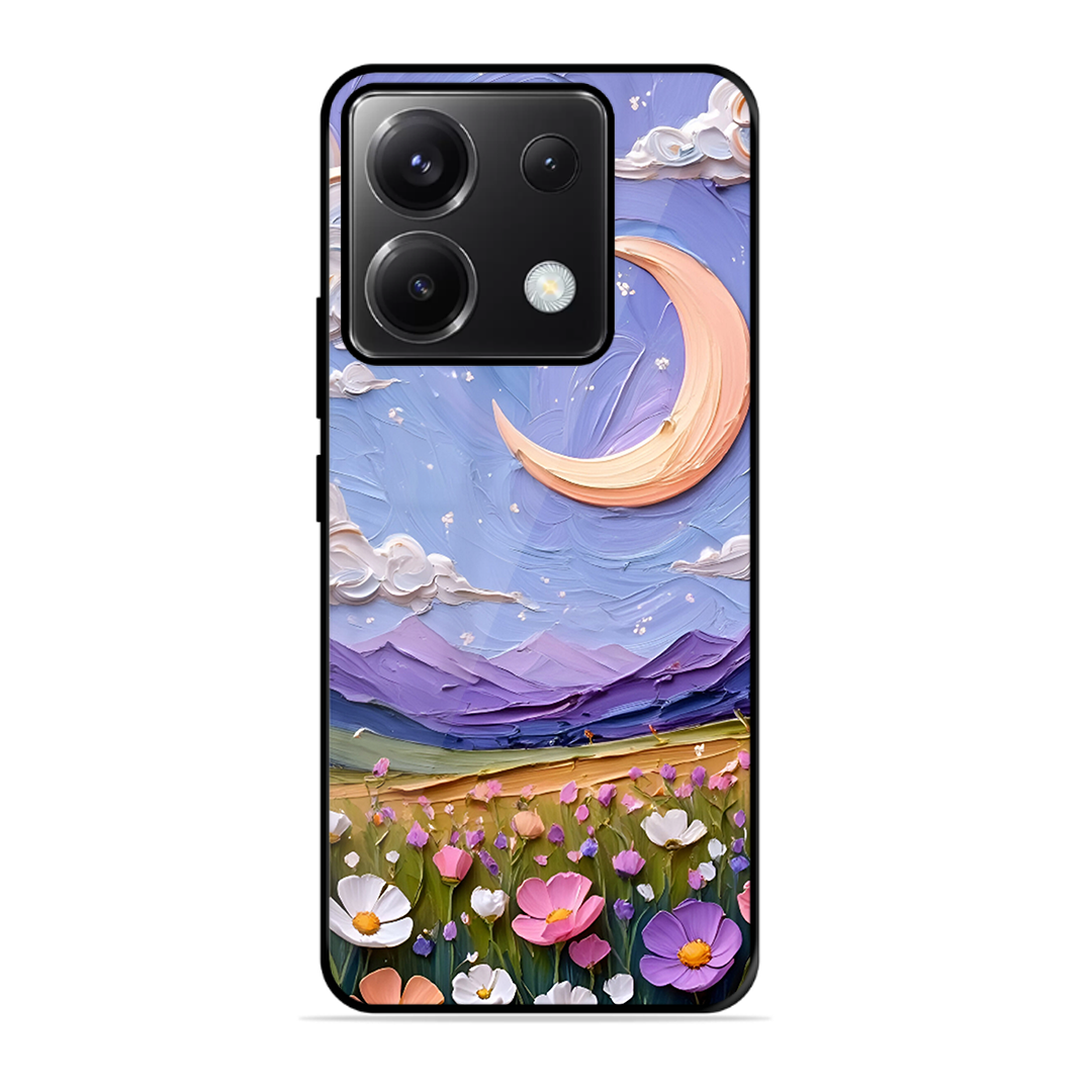 Beauty In Floral Printed Protective Phone Cover forPoco X6 5G