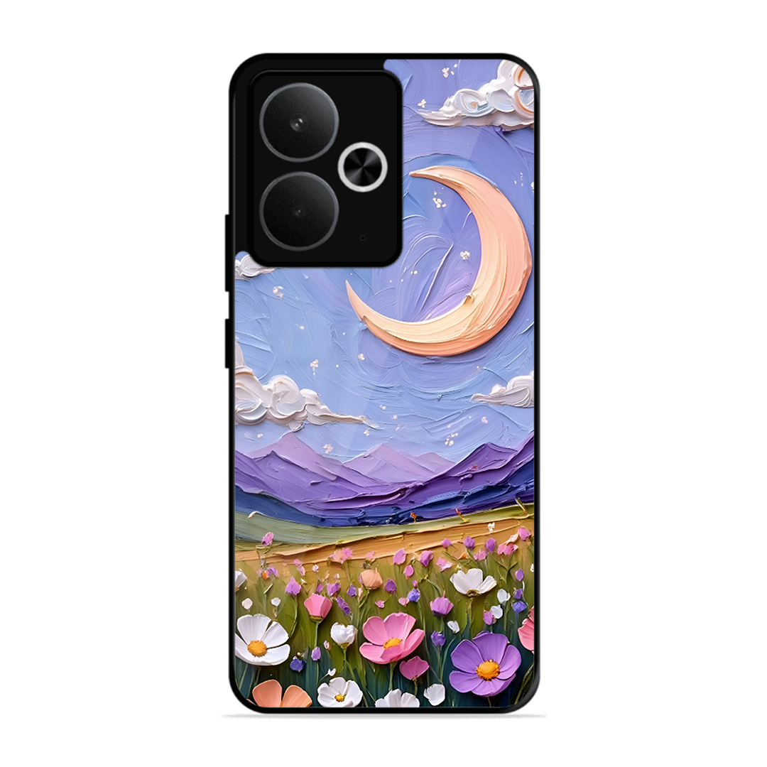 Beauty In Floral Printed Protective Phone Cover forRealme 14T 5G