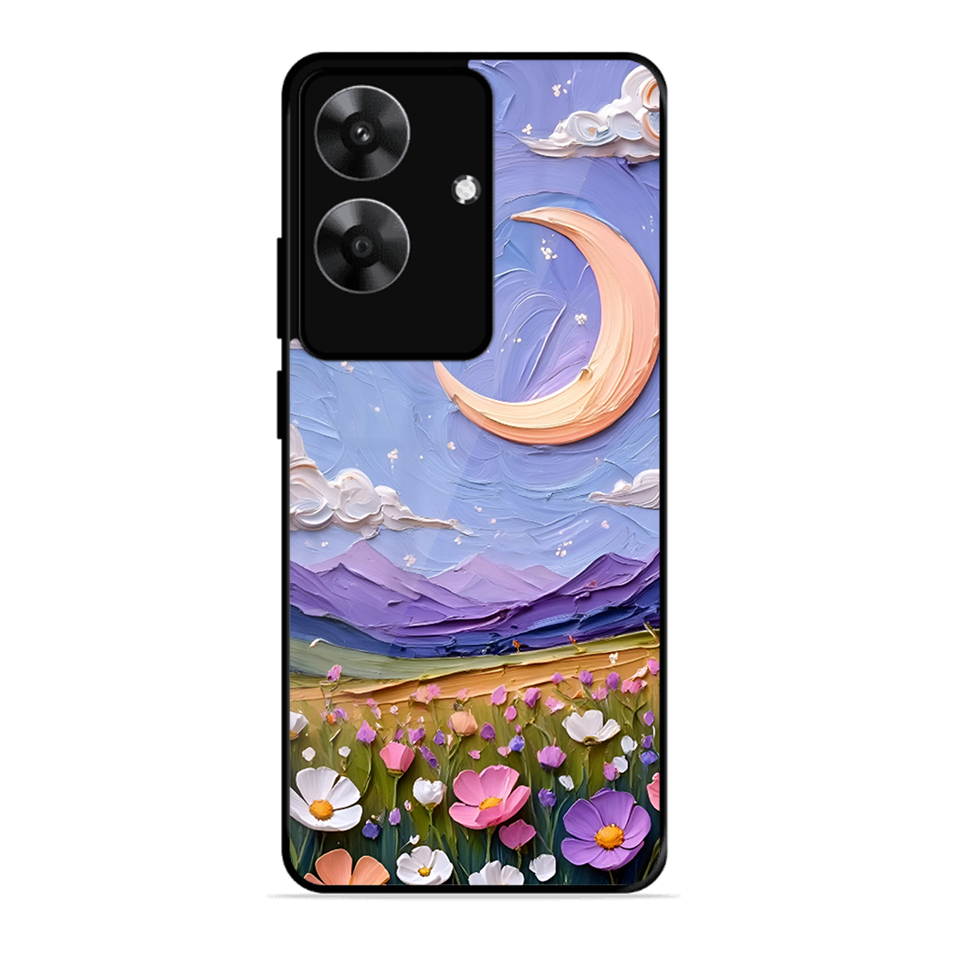 Beauty In Floral Printed Protective Phone Cover forRealme C61