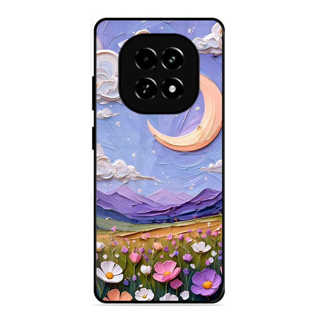 Beauty In Floral Printed Protective Phone Cover forRealme C63 5G