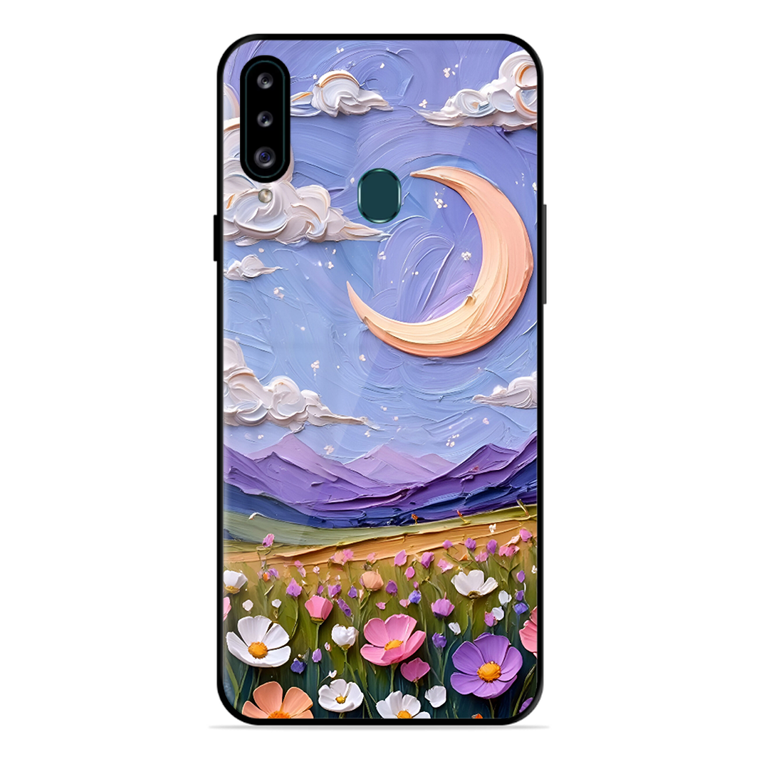 Beauty In Floral Printed Protective Phone Cover forSamsung Galaxy A20S