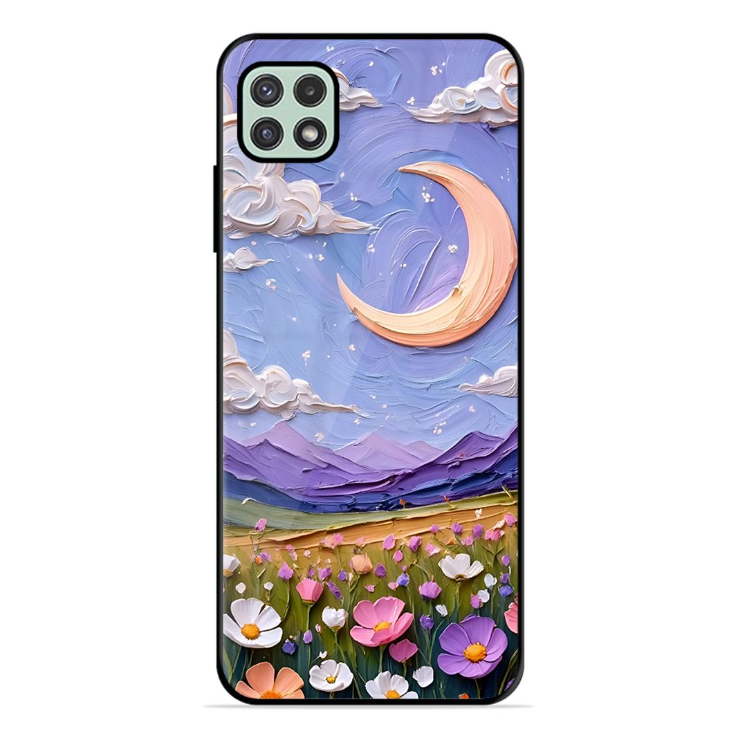 Beauty In Floral Printed Protective Phone Cover forSamsung Galaxy A22 5G
