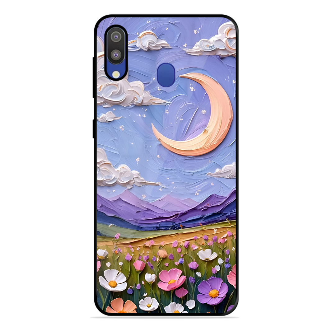 Beauty In Floral Printed Protective Phone Cover forSamsung Galaxy M20