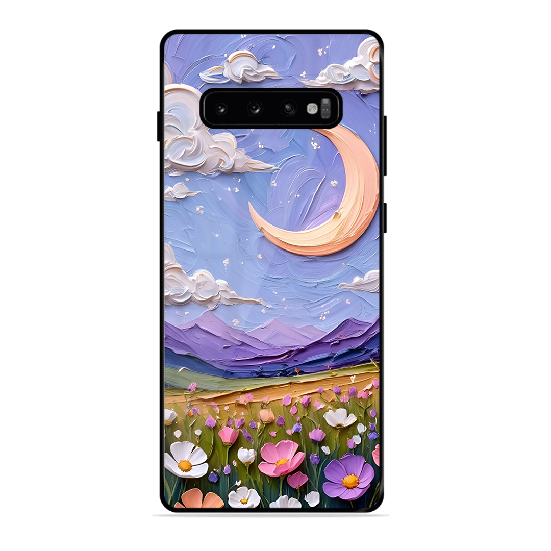 Beauty In Floral Printed Protective Phone Cover forSamsung Galaxy S10 Plus