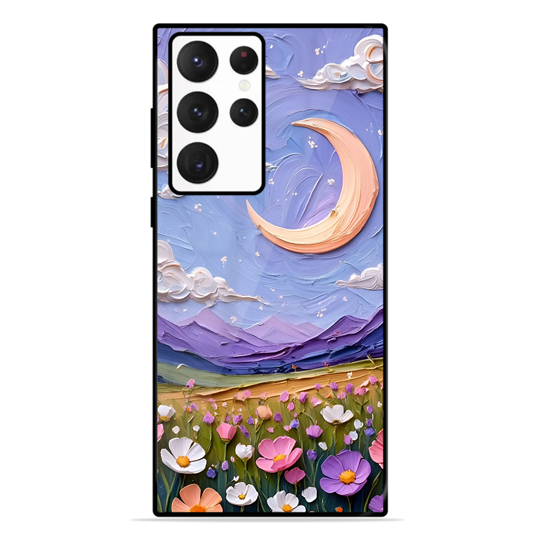 Beauty In Floral Printed Protective Phone Cover forSamsung Galaxy S22 Ultra