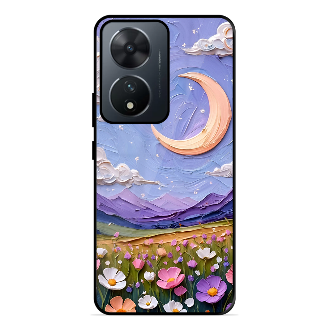 Beauty In Floral Printed Protective Phone Cover forVivo T2 5G