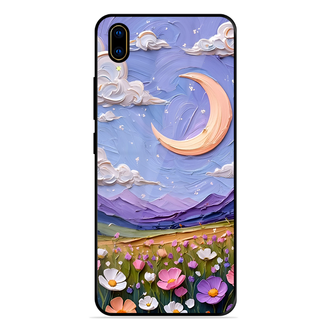 Beauty In Floral Printed Protective Phone Cover forVivo V11 Pro