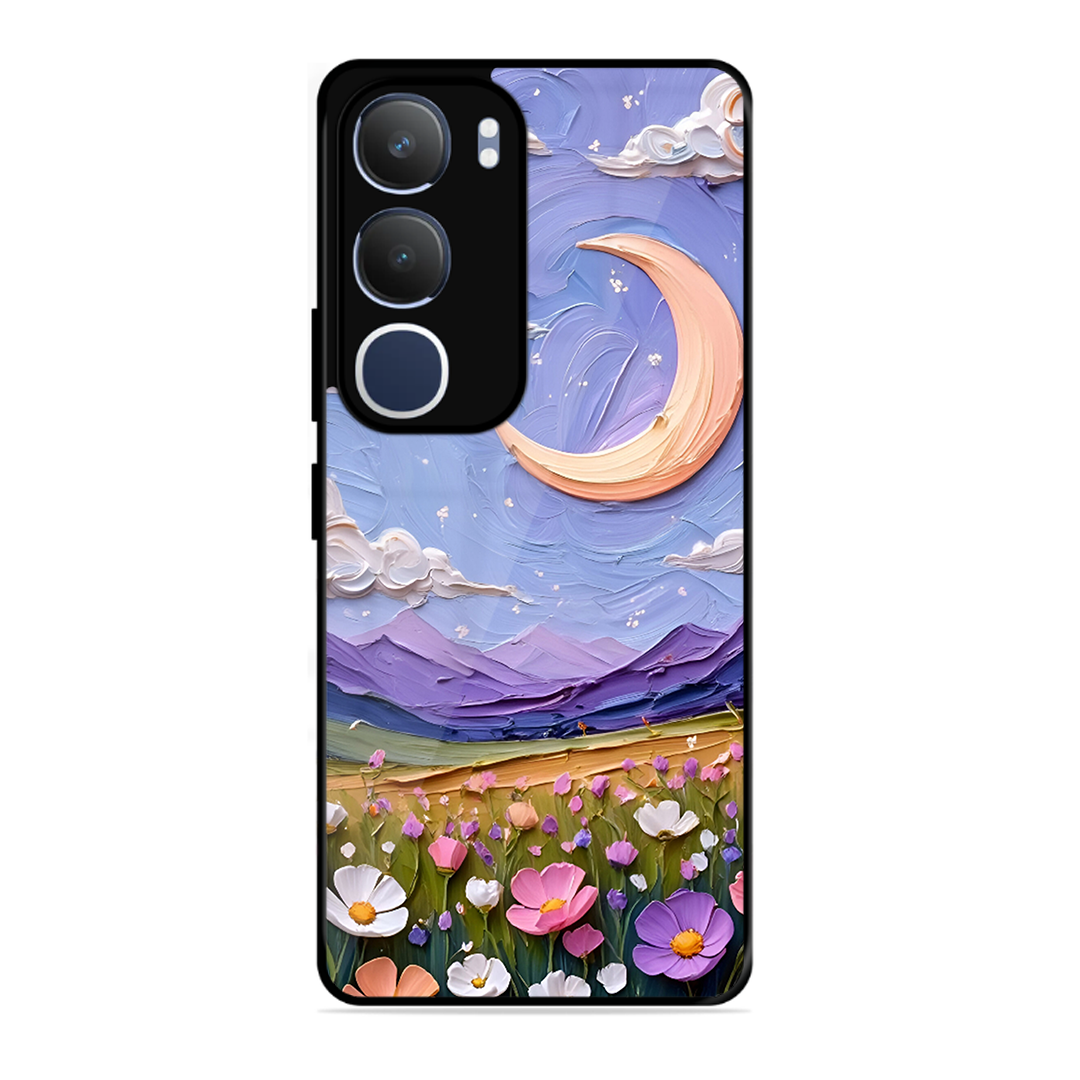 Beauty In Floral Printed Protective Phone Cover forVivo Y29 5G