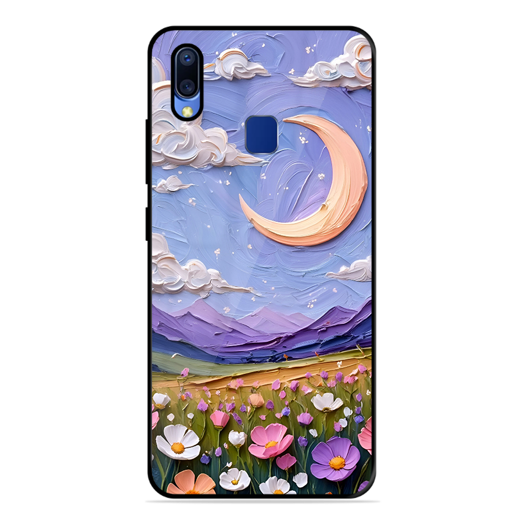 Beauty In Floral Printed Protective Phone Cover forVivo Y93
