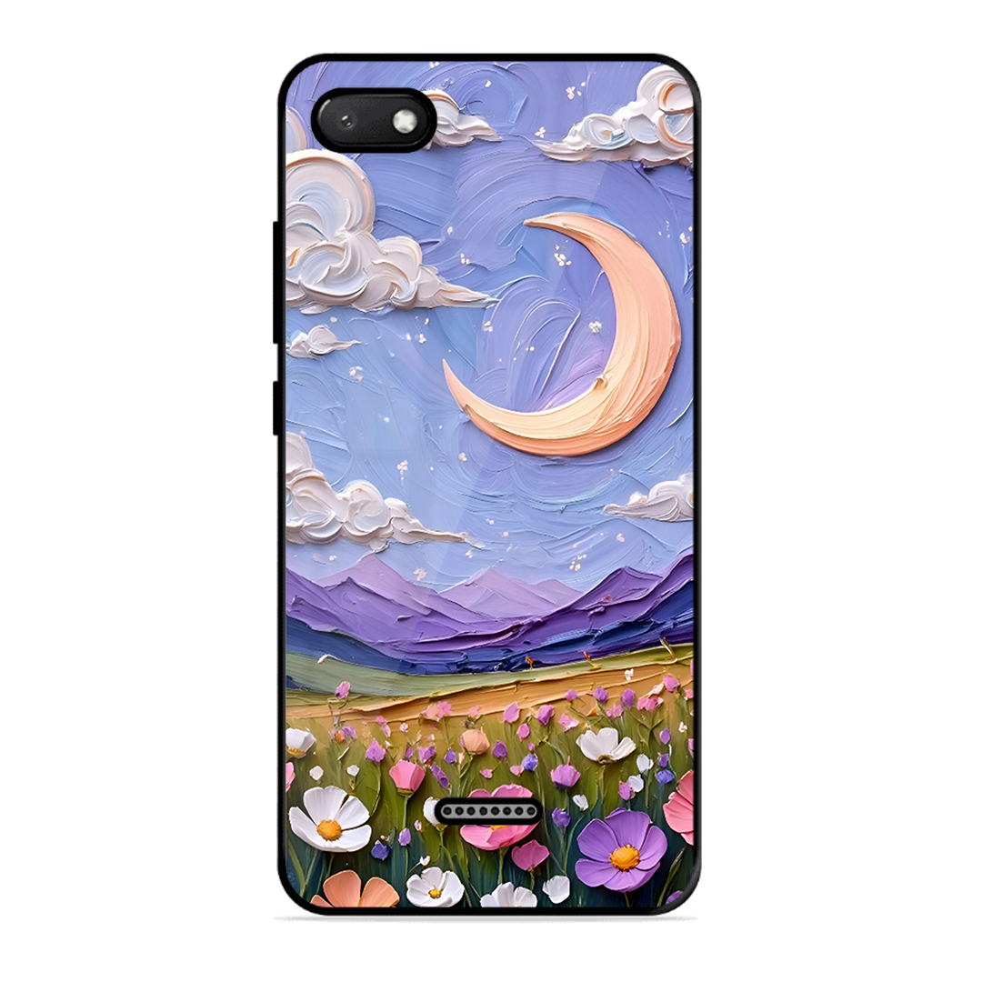 Beauty In Floral Printed Protective Phone Cover forXiaomi Redmi 6A