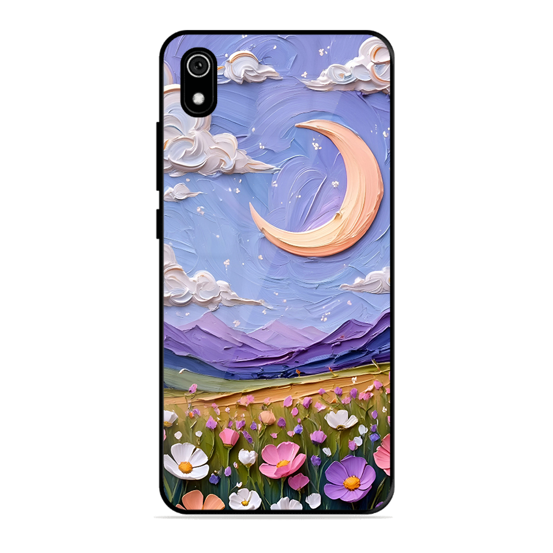 Beauty In Floral Printed Protective Phone Cover forXiaomi Redmi 7A