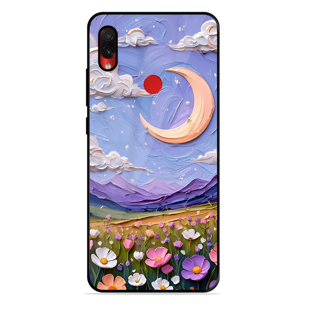 Beauty In Floral Printed Protective Phone Cover forXiaomi Redmi Note 7S