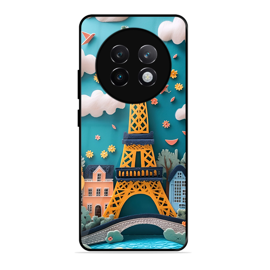 Eiffel Tower Printed Protective Phone Cover forRealme 13 Plus 5G