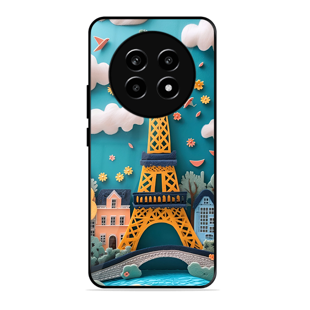 Eiffel Tower Printed Protective Phone Cover forRealme 14 Pro Lite 5G