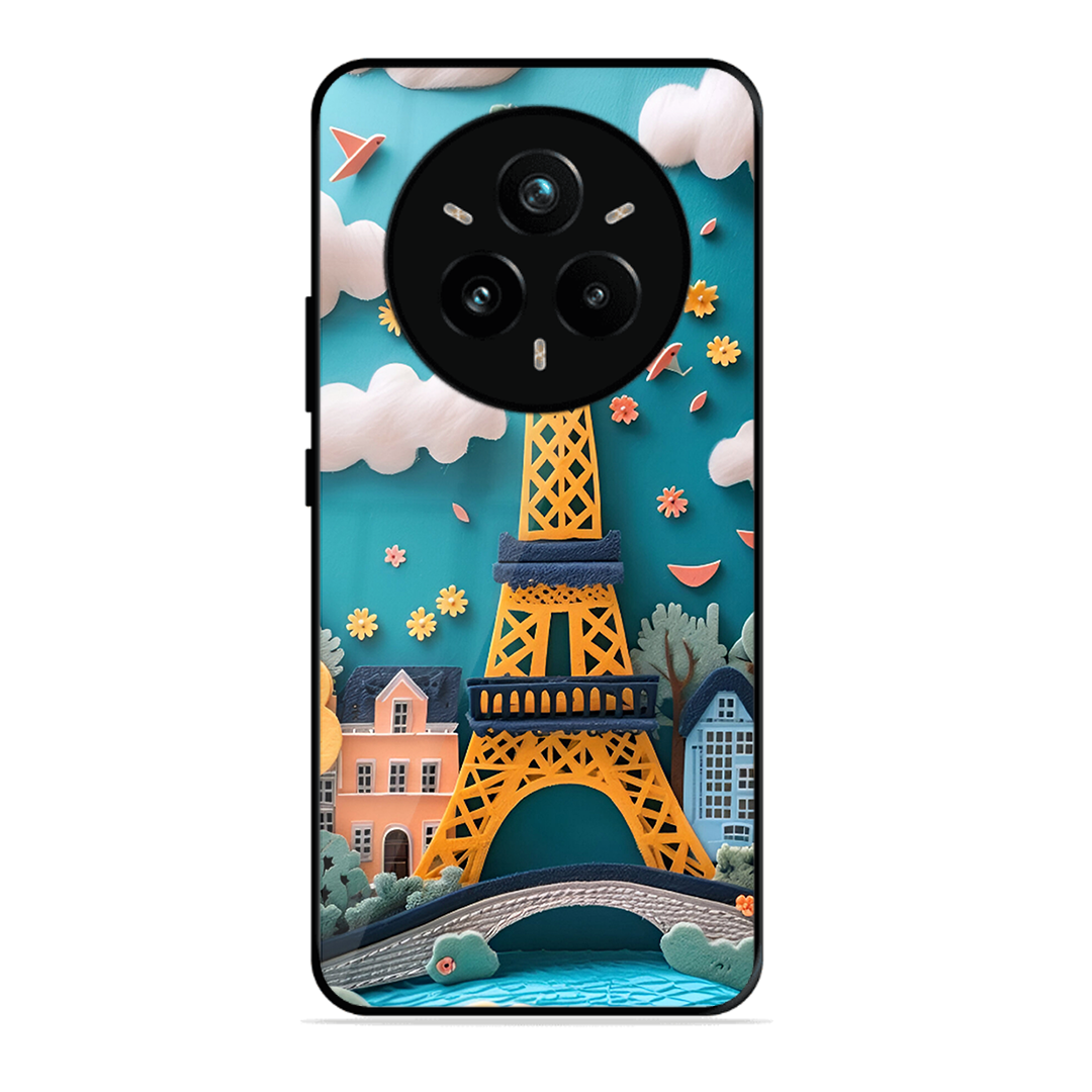 Eiffel Tower Printed Protective Phone Cover forRealme 14 Pro Plus 5G
